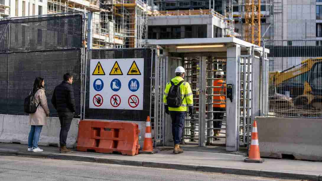 Comprehensive Perimeter Security and Visual Warning Systems