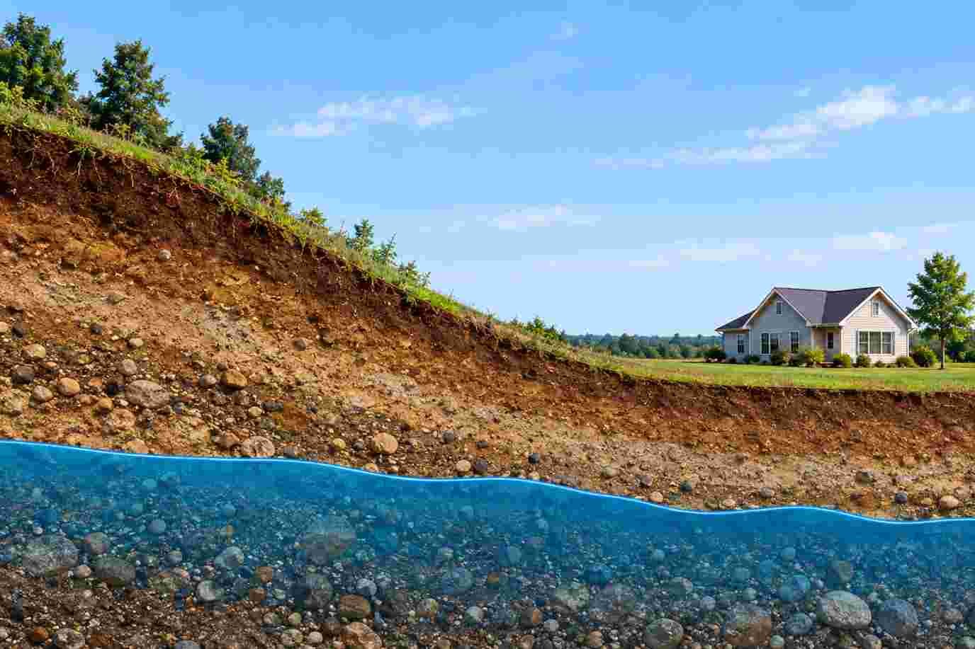 Soil, Slope, and Water Table Set the Limits